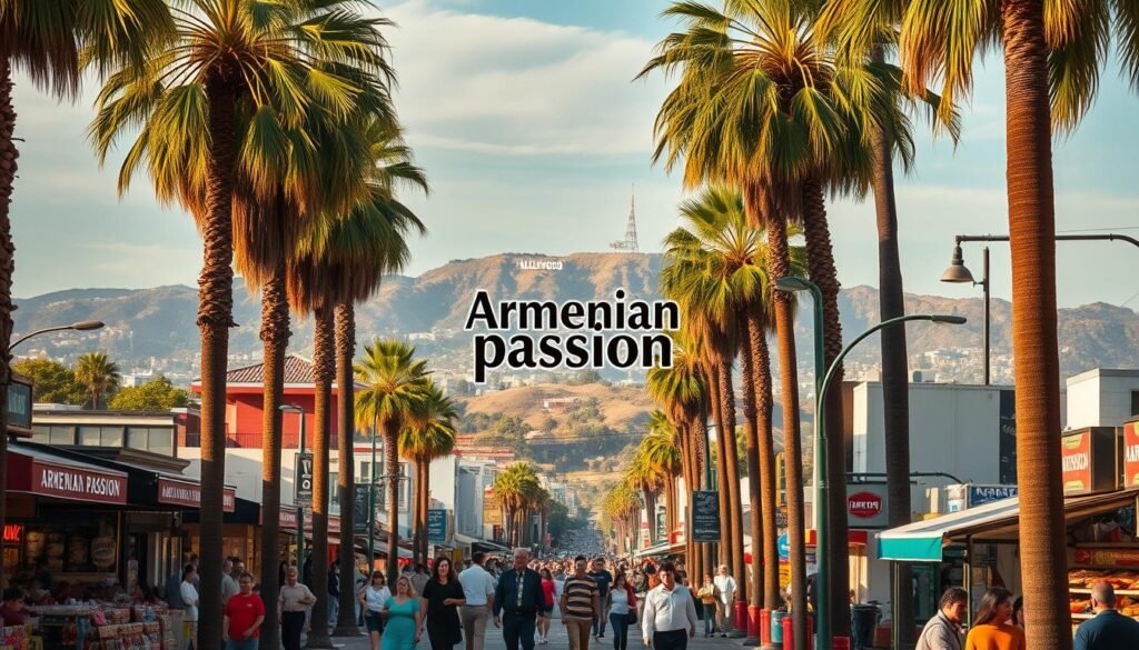 Armenian diaspora concentration in Los Angeles