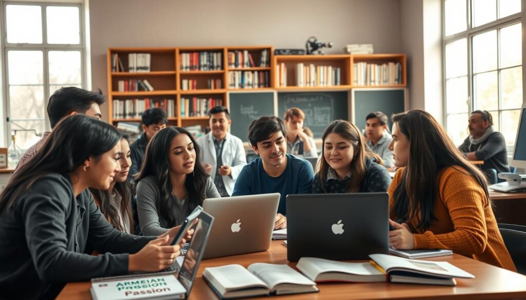 Armenian students in US academic programs
