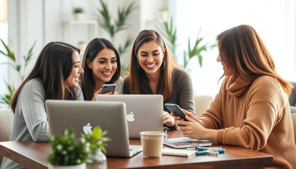 Armenian ladies communicating online