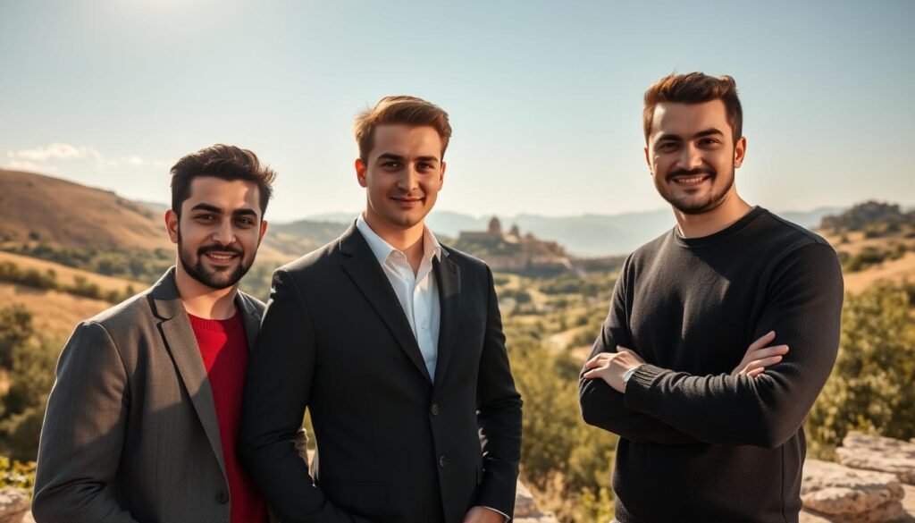 charming Armenian males
